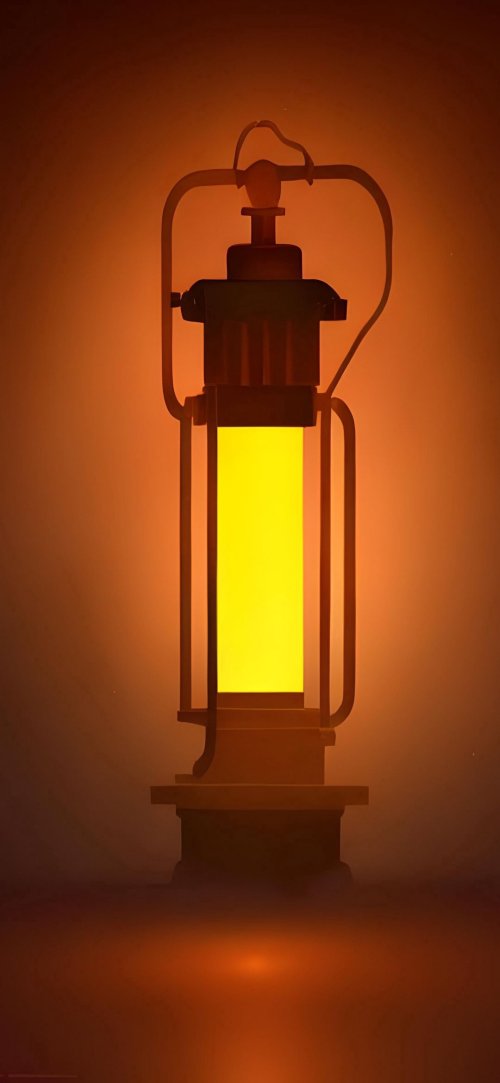 Glowing Vintage Lantern - Related Dark Wallpapers wallpaper