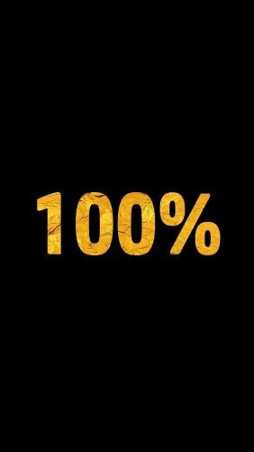Golden 100 Percent Complete - Related Dark Wallpapers wallpaper