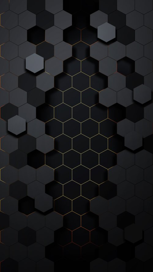 Golden Hexagon Abstract - Related StockWalls wallpaper