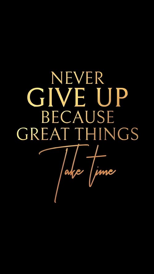 Golden Motivation Quote