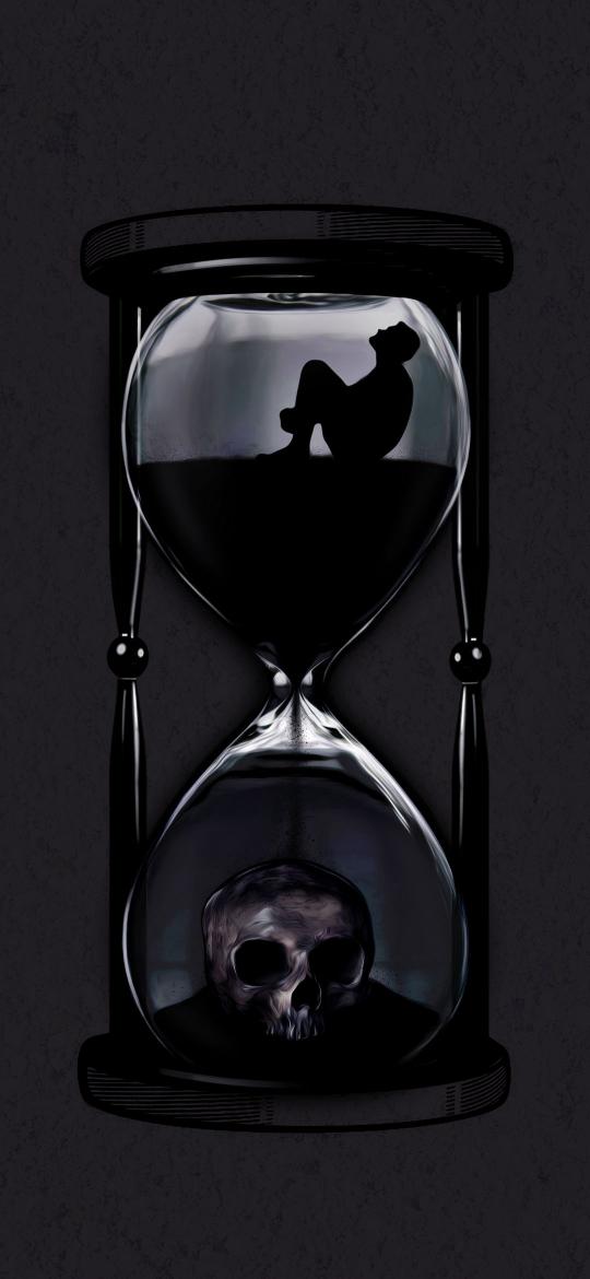 Hourglass of Mortality - Related Dark Wallpapers wallpaper