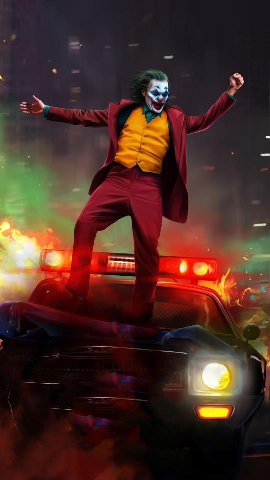 Joker Car Celebration
