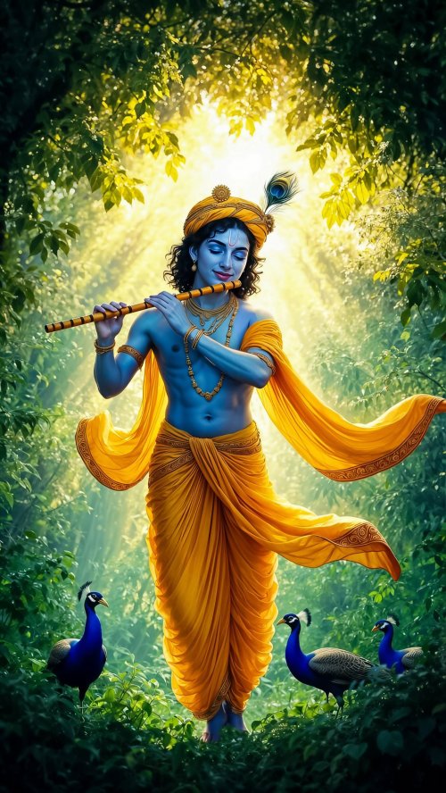 Krishna's Flute in Vrindavan