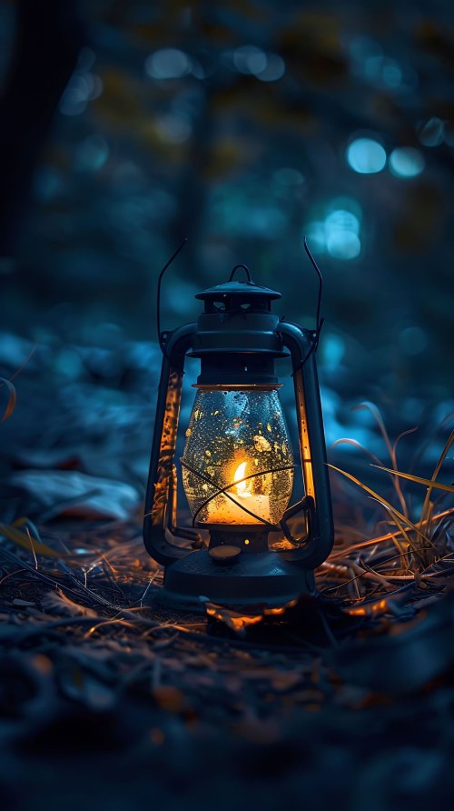 Lantern in the Dark - Related Dark Wallpapers wallpaper