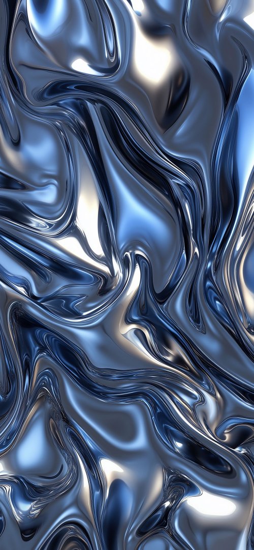 Liquid Chrome Waves