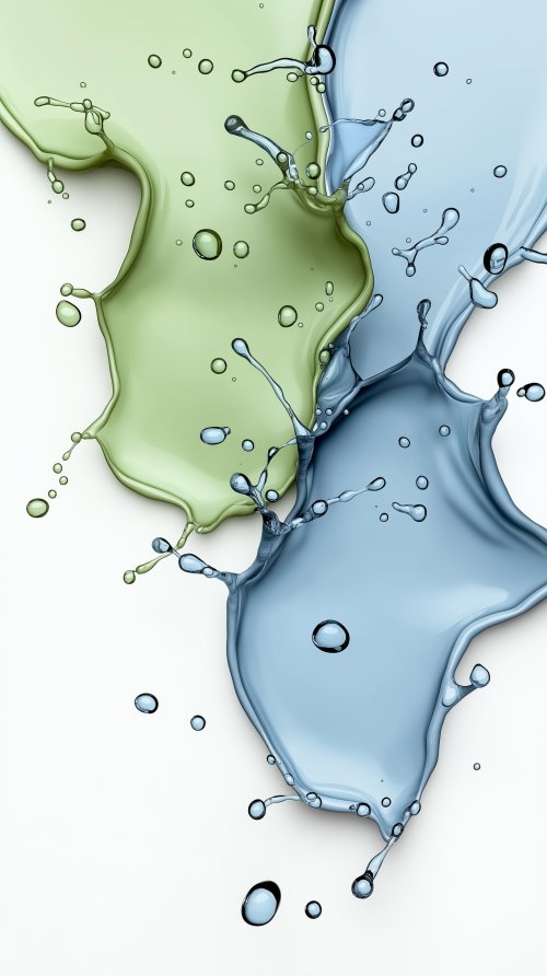 Liquid Splash Collision - Related 4K Wallpapers wallpaper