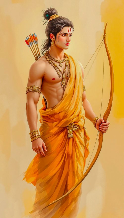 Lord Rama Illustration