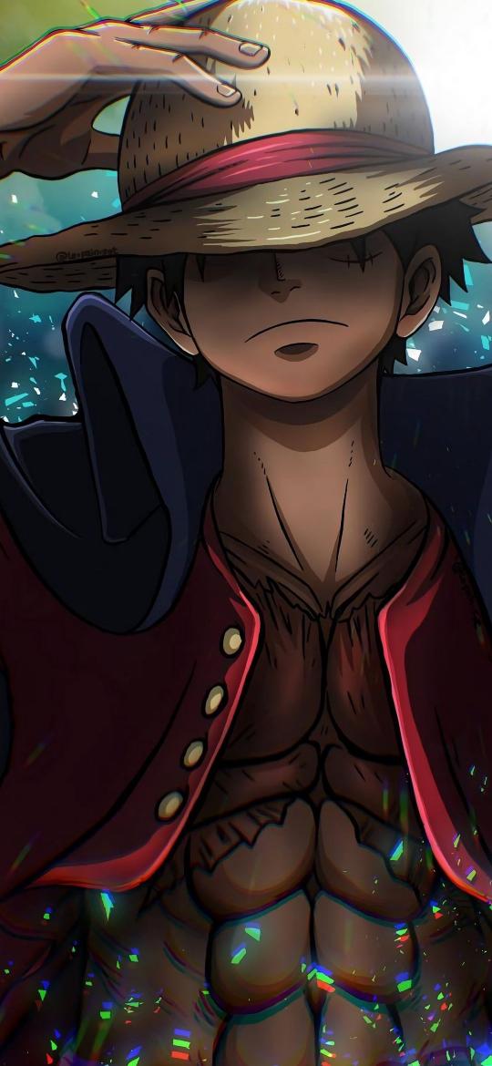 Luffy's Determined Stance - Related Anime Wallpapers wallpaper