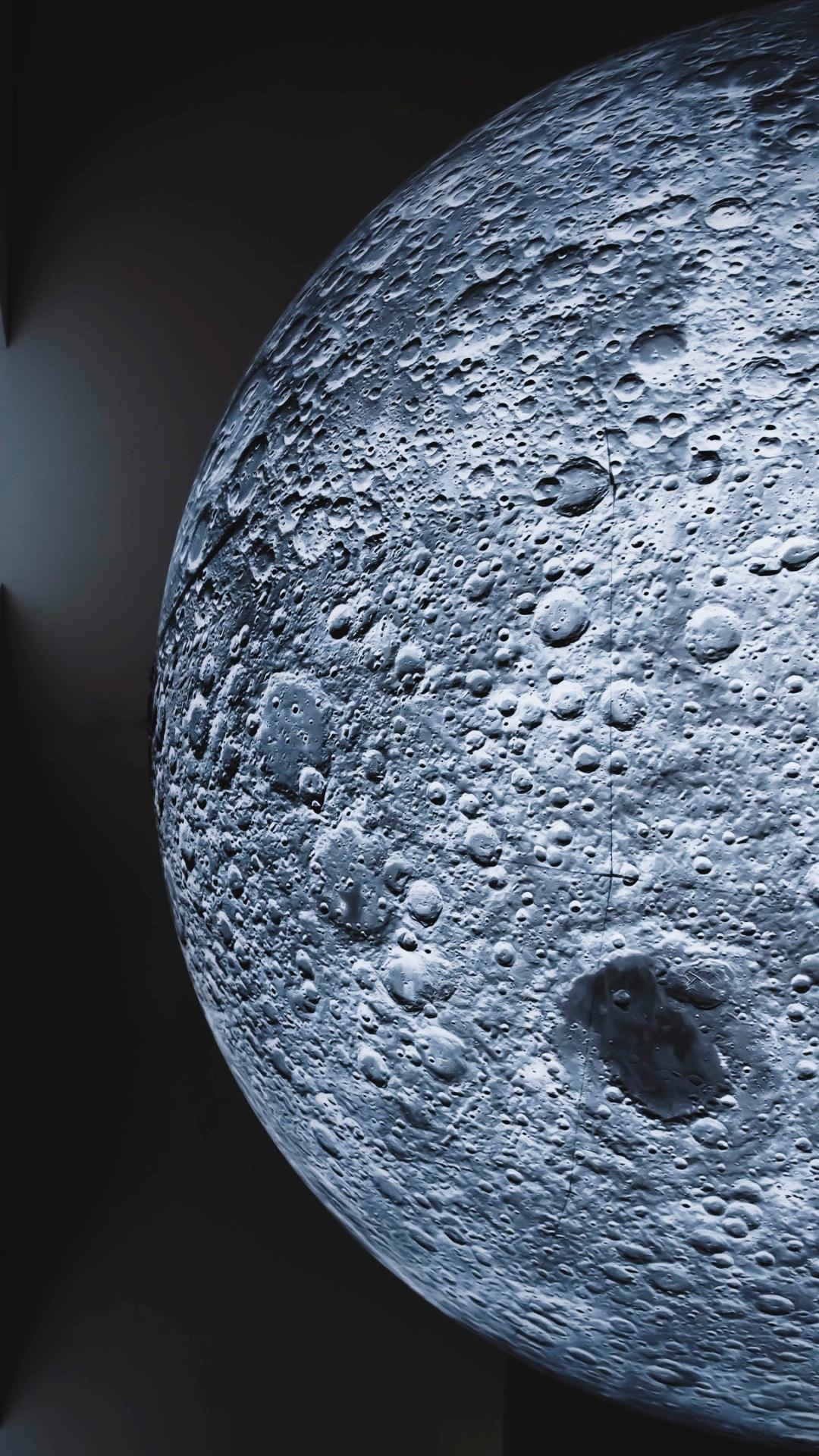 Lunar Surface Close-Up - Related 4K Wallpapers wallpaper