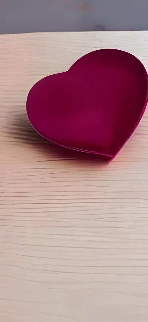 Magenta Heart on Wood - Related StockWalls wallpaper