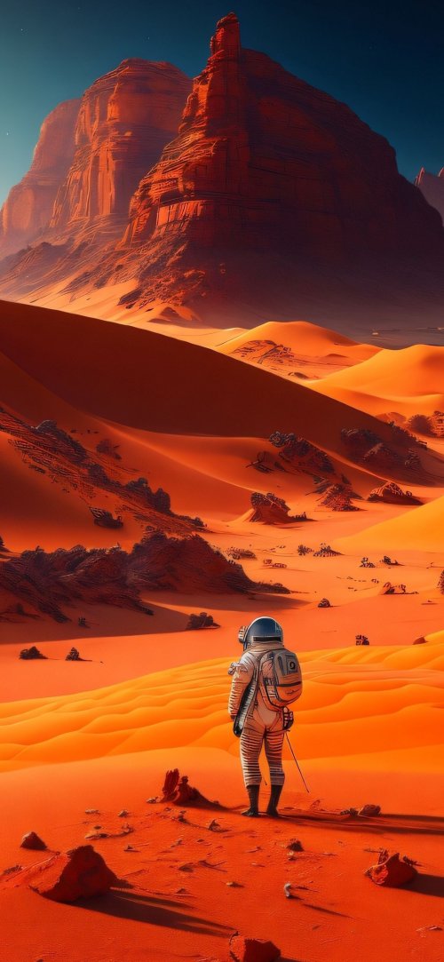 Martian Desert Explorer - Related Dope Wallpapers wallpaper
