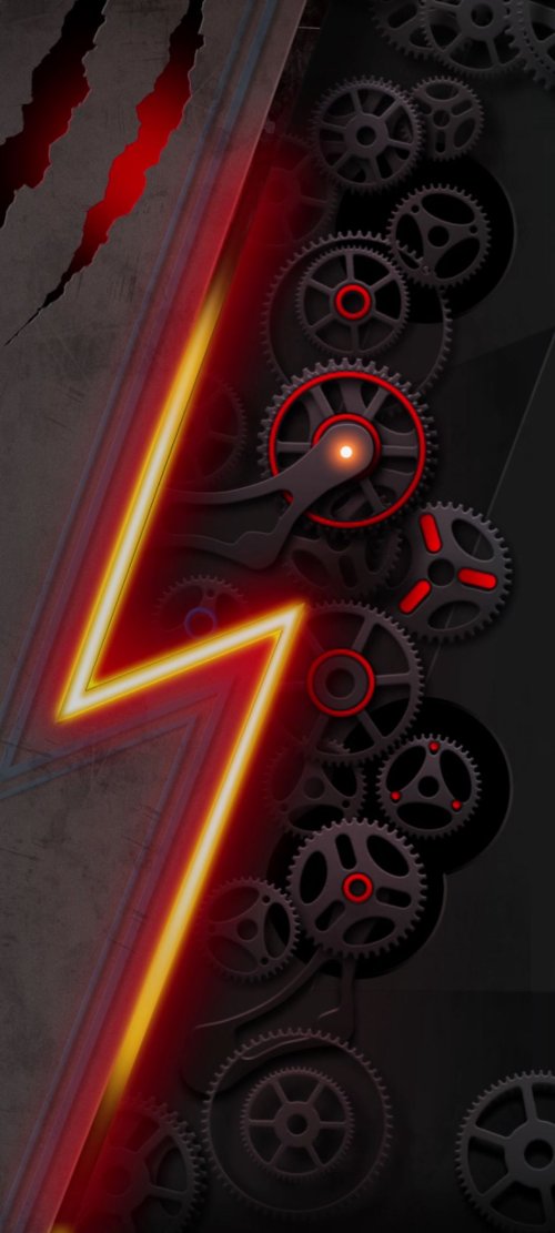 Mechanical Lightning Gears - Related Dope Wallpapers wallpaper