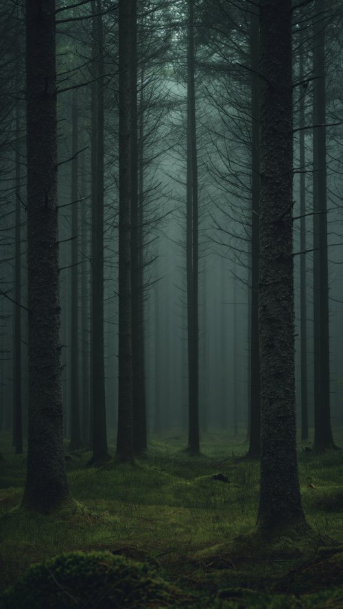 Misty Forest Tranquility Scene - Related Dope Wallpapers wallpaper