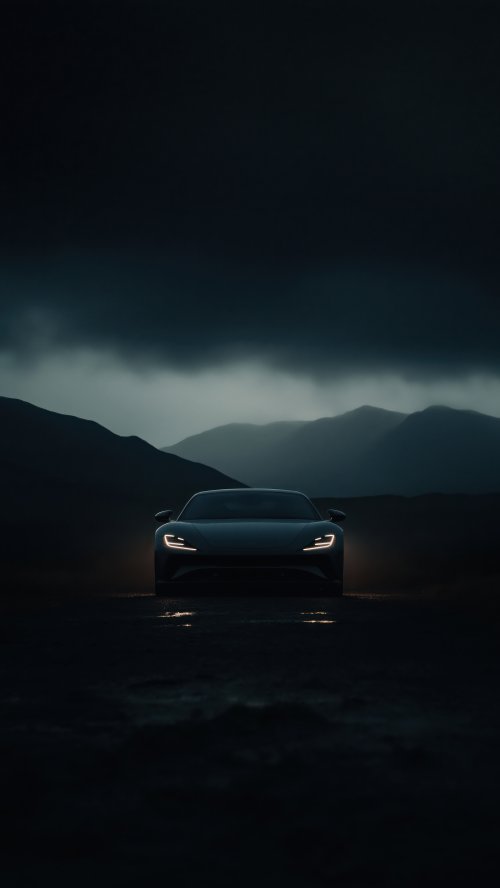Moody Car Landscape - Related Dope Wallpapers wallpaper