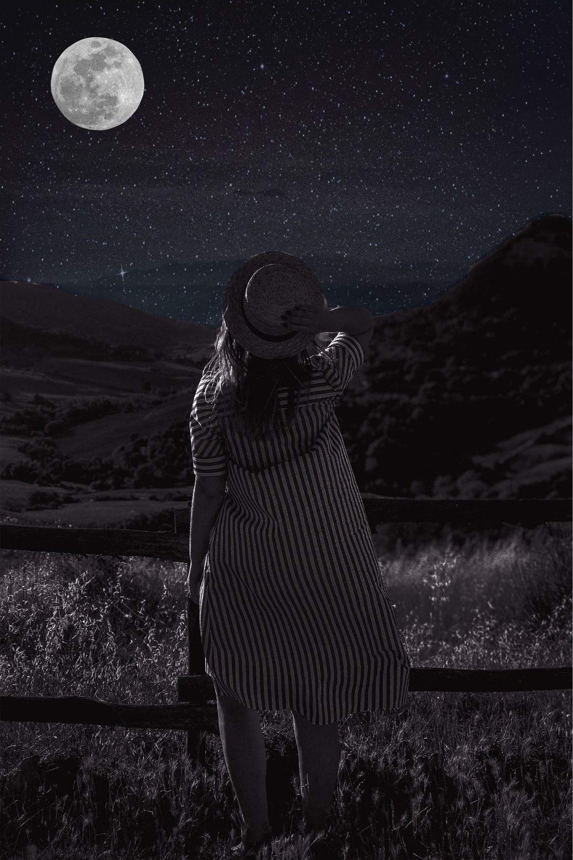 Moonlit Night Dreamer - Related 4K Wallpapers wallpaper