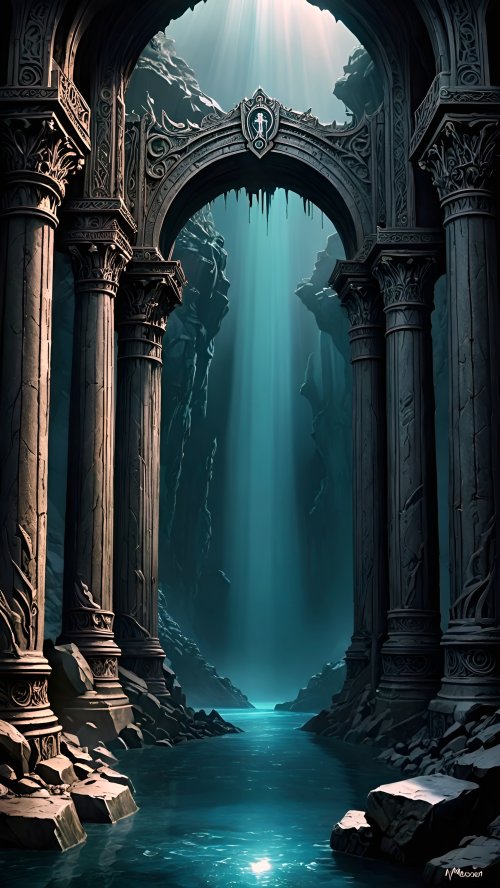 Mystic Temple River - Related 4K Wallpapers wallpaper