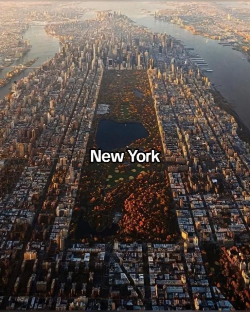 New York Aerial View - City Wallpaper