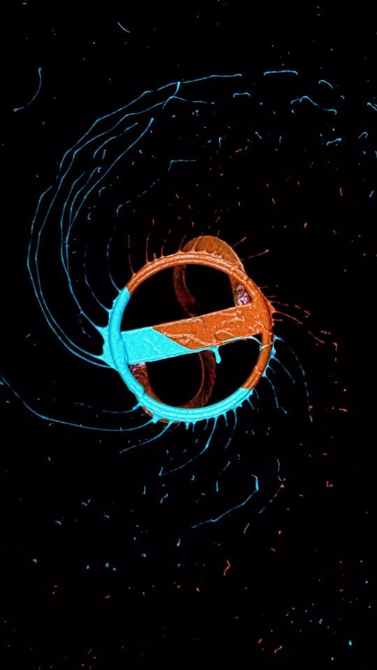 Paint Splash Collision - Related Dark Wallpapers wallpaper