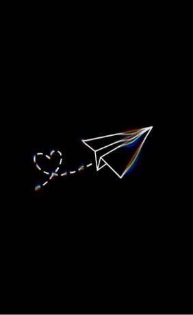 Paper Plane Love Flight - Related Dark Wallpapers wallpaper