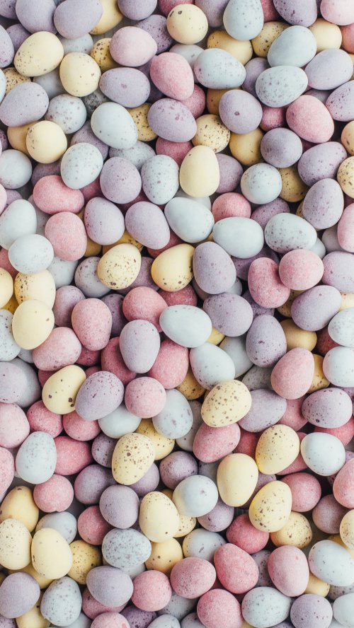 Pastel Chocolate Easter Eggs
