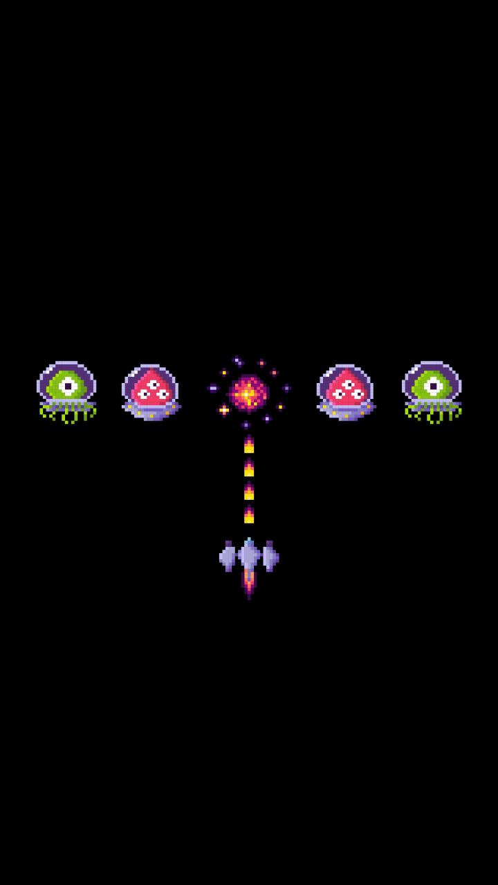 Pixel Space Invaders