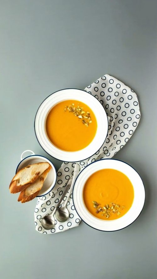 Pumpkin Soup Still Life
