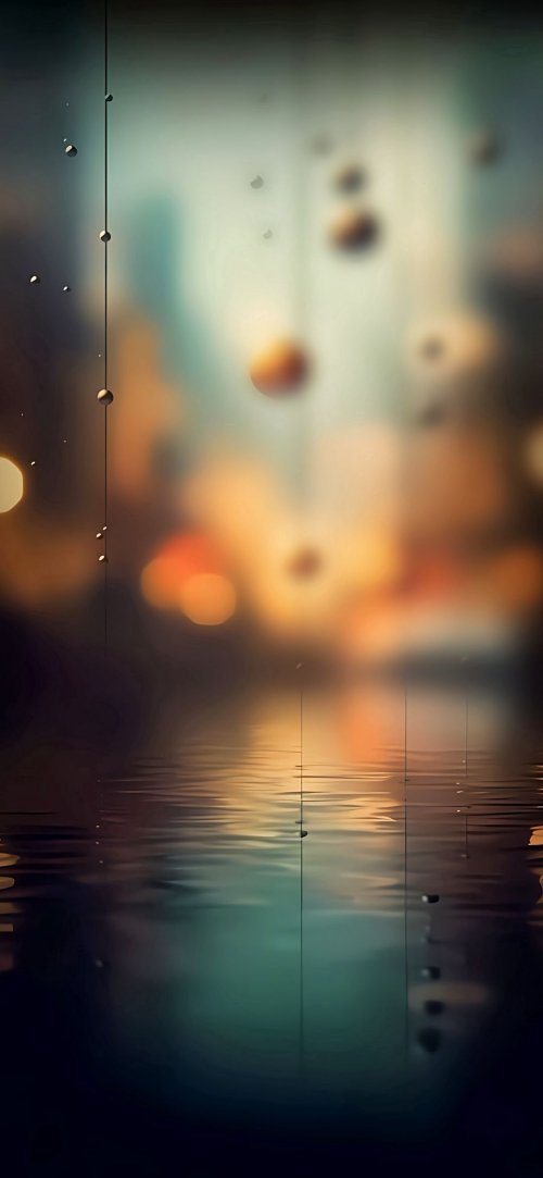 Rainy Reflections Abstract - Related Dope Wallpapers wallpaper