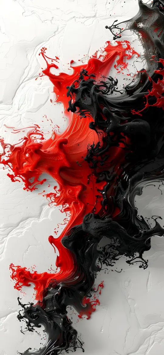 Red and Black Flow - Related 4K Wallpapers wallpaper