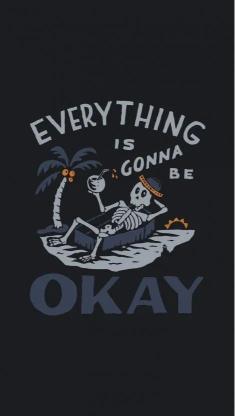 Relaxing Skeleton Beach Vibes - Related Anime Wallpapers wallpaper