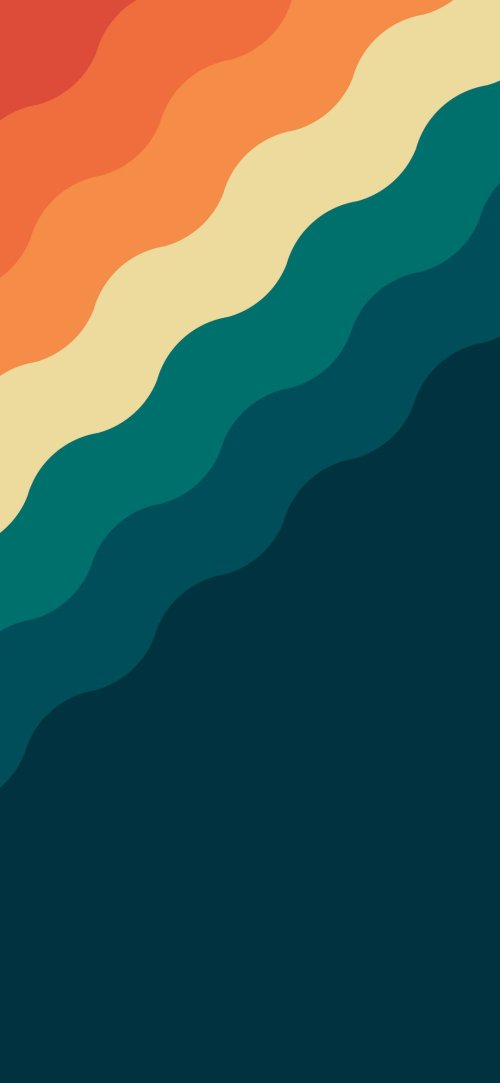 Retro_Wavy_Gradient_Stripes - Related 4K Wallpapers wallpaper