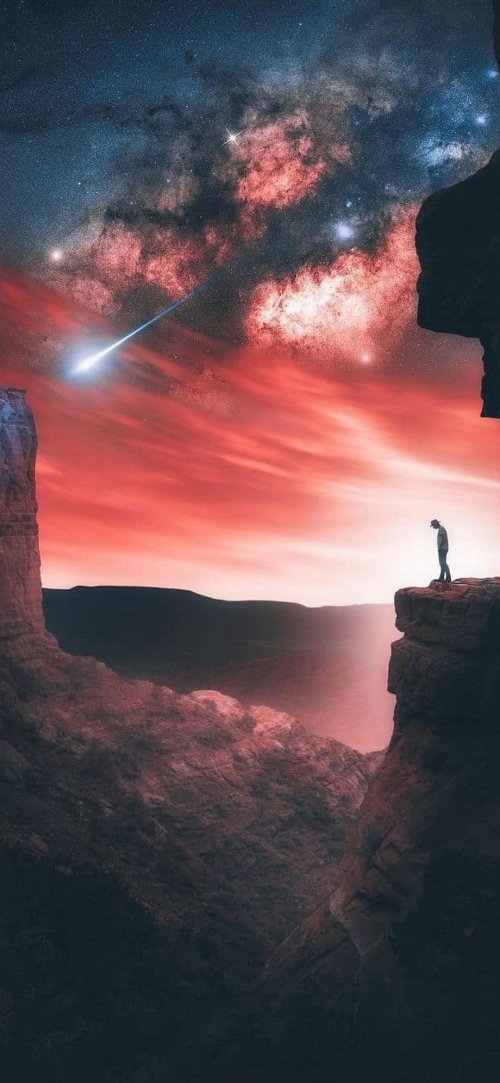 Shooting Star Canyon View - Related Dope Wallpapers wallpaper