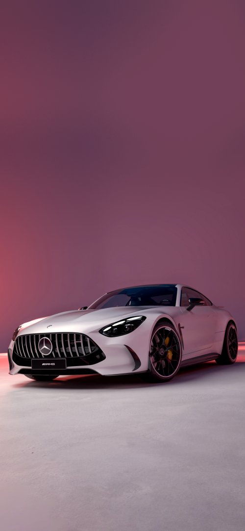 Silver AMG GT Concept