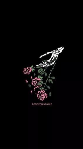Skeletal Rose Offering - Related 4K Wallpapers wallpaper