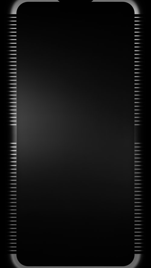 Sleek Black Frame Design - minimal Wallpaper