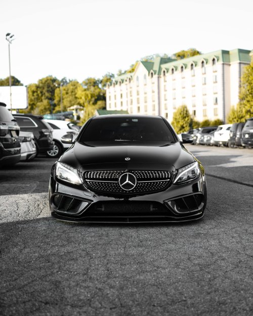 Sleek Black Mercedes - mercedes-benz Wallpaper
