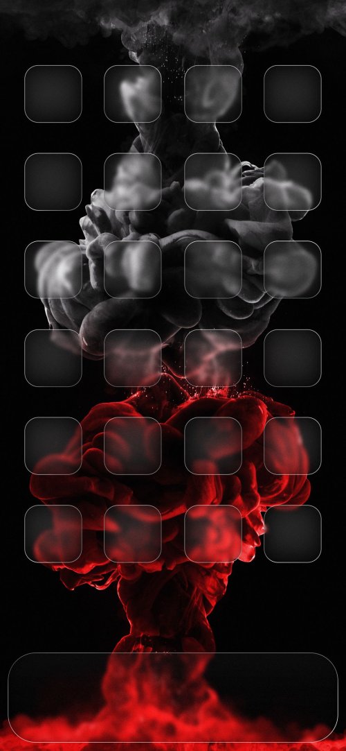 SmokeExplosionPhoneHomeScreen - Related Dark Wallpapers wallpaper
