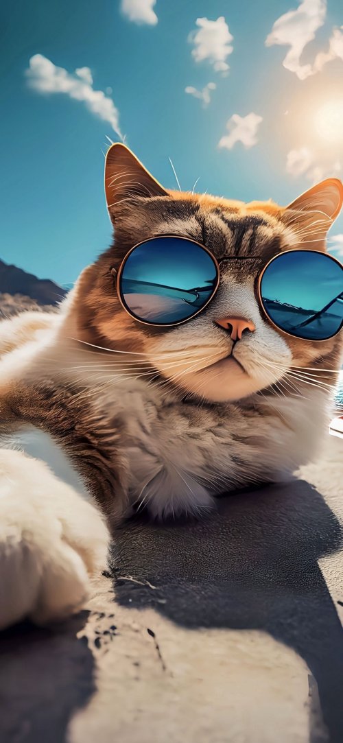 Sunglasses_Cat_Beach_Day
