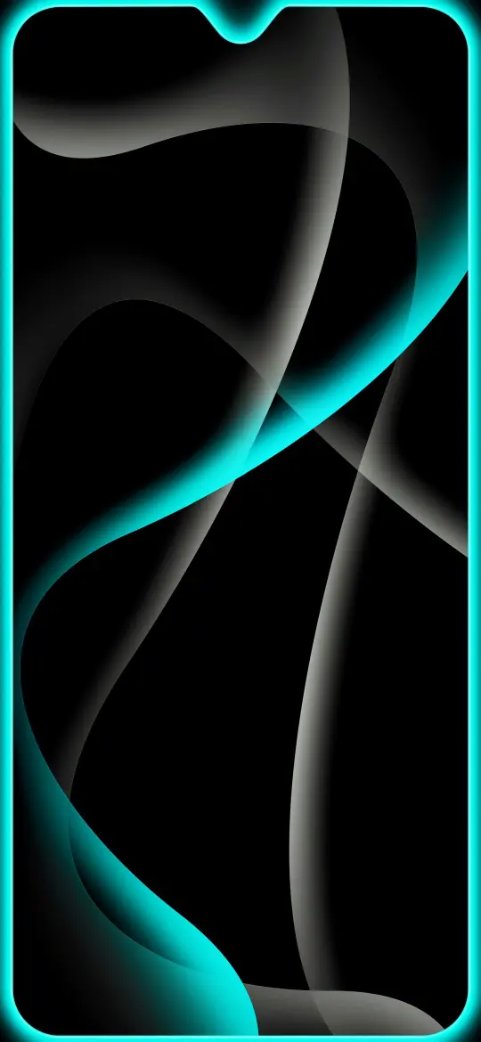 Teal Abstract Border - Related Dark Wallpapers wallpaper