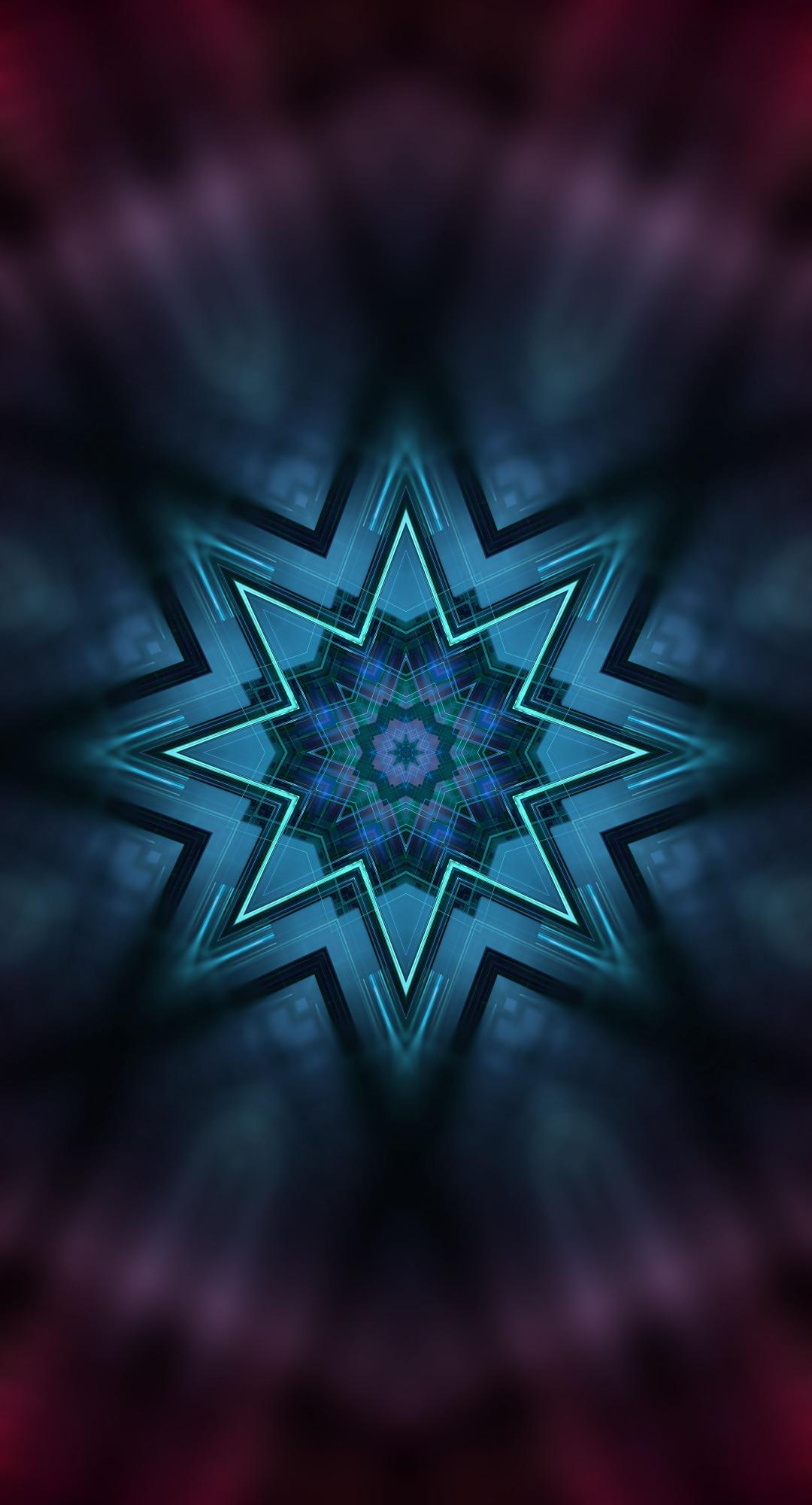 Teal Starburst Pattern - Related 4K Wallpapers wallpaper