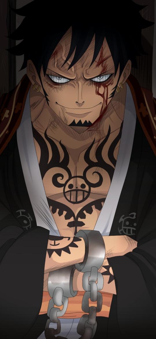 Trafalgar Law Intense Gaze - Related Ghetto Wallpapers wallpaper