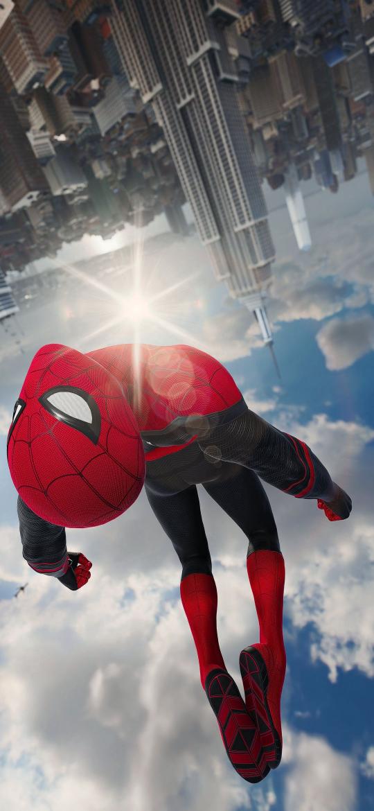 Upside Down Spider-Man