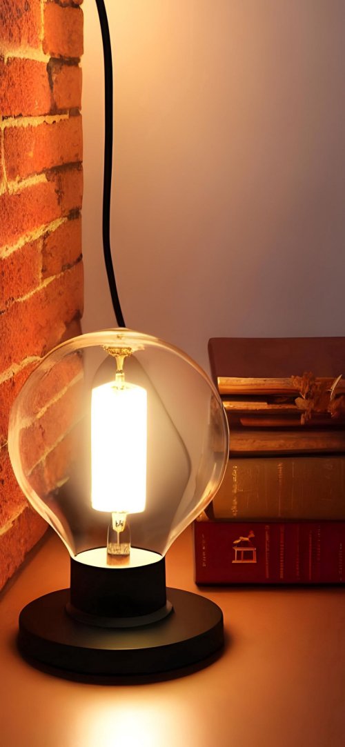 Vintage Lamp Still Life