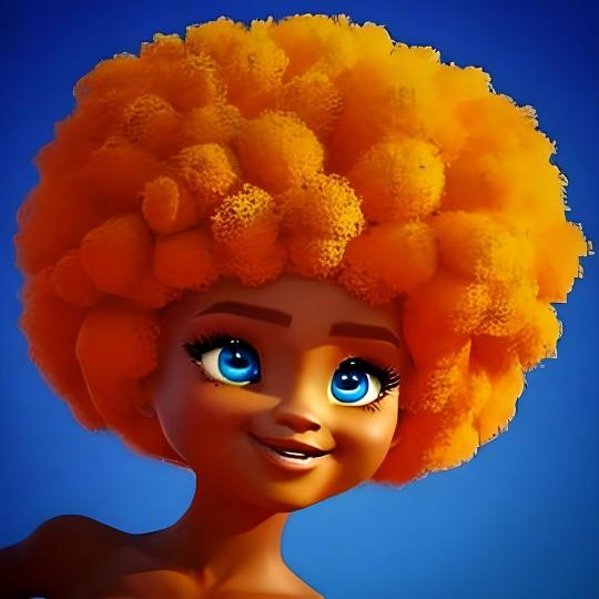 Afro Girl Cartoon - Related Anime Wallpapers wallpaper