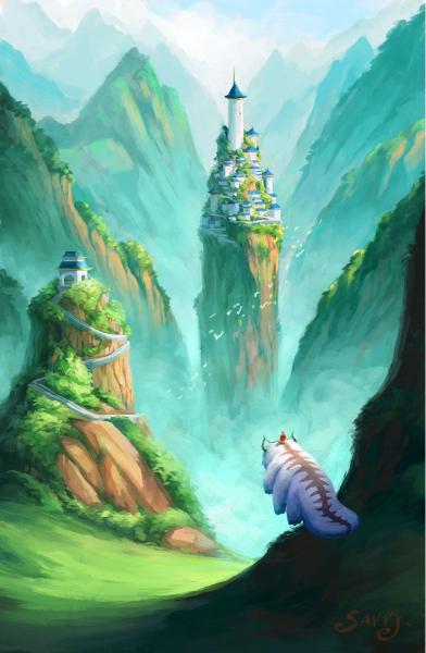 Air Nomad Sanctuary - Related Anime Wallpapers wallpaper