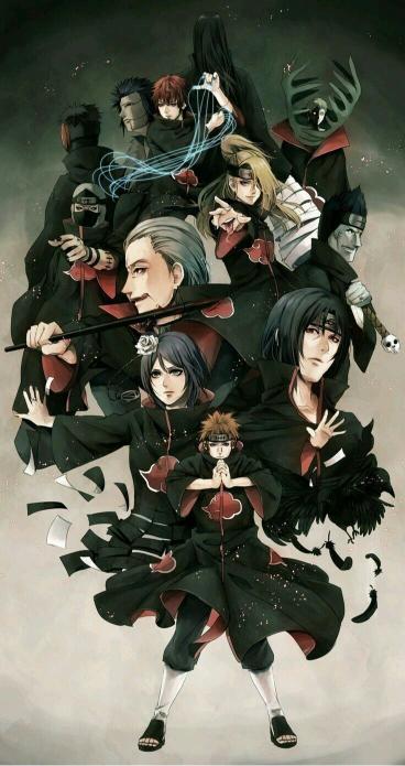 Akatsuki Group Portrait - Related Anime Wallpapers wallpaper