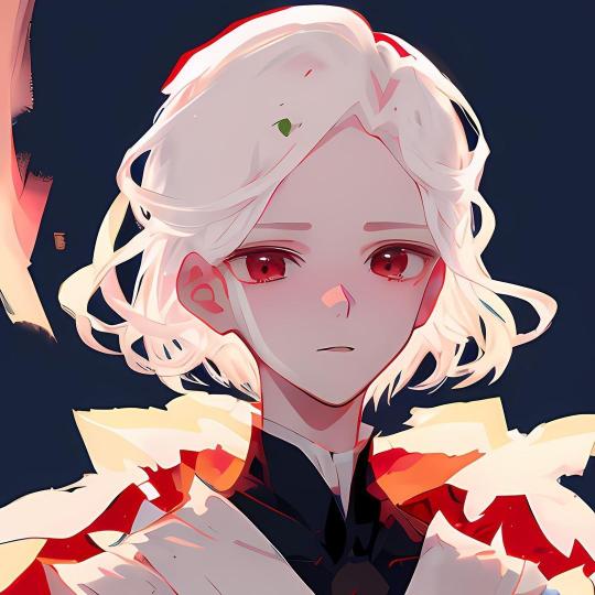 Albino Anime Character Portrait - Related Anime Wallpapers wallpaper
