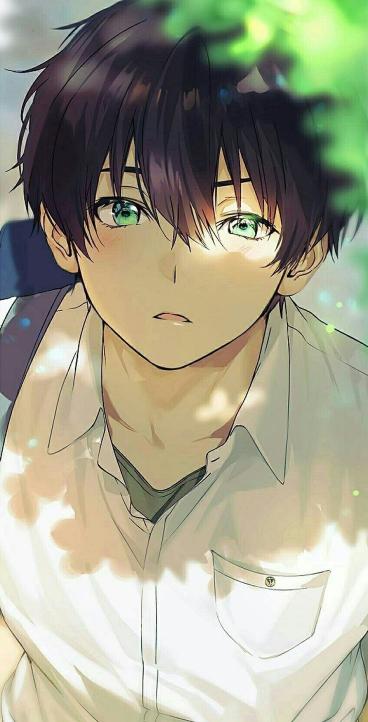 Anime Boy Green Eyes - Related Anime Wallpapers wallpaper