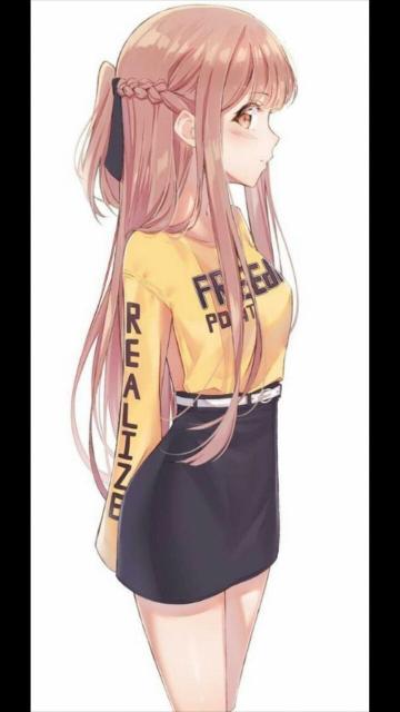 Anime Girl Profile View - Related Anime Wallpapers wallpaper