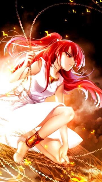 Anime Girl with Chains - Related Anime Wallpapers wallpaper
