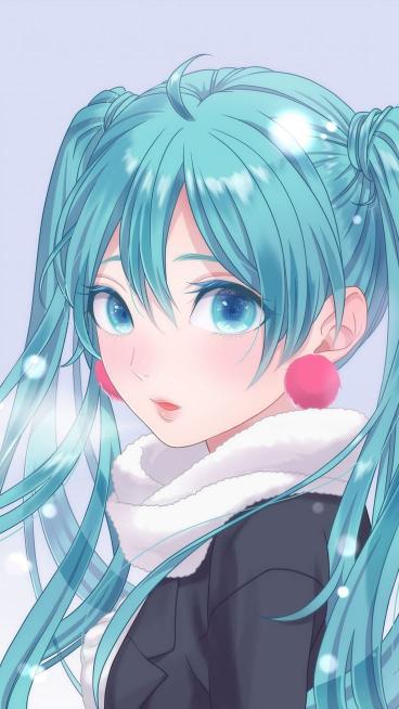 Anime Girl with Pigtails - Related Anime Wallpapers wallpaper